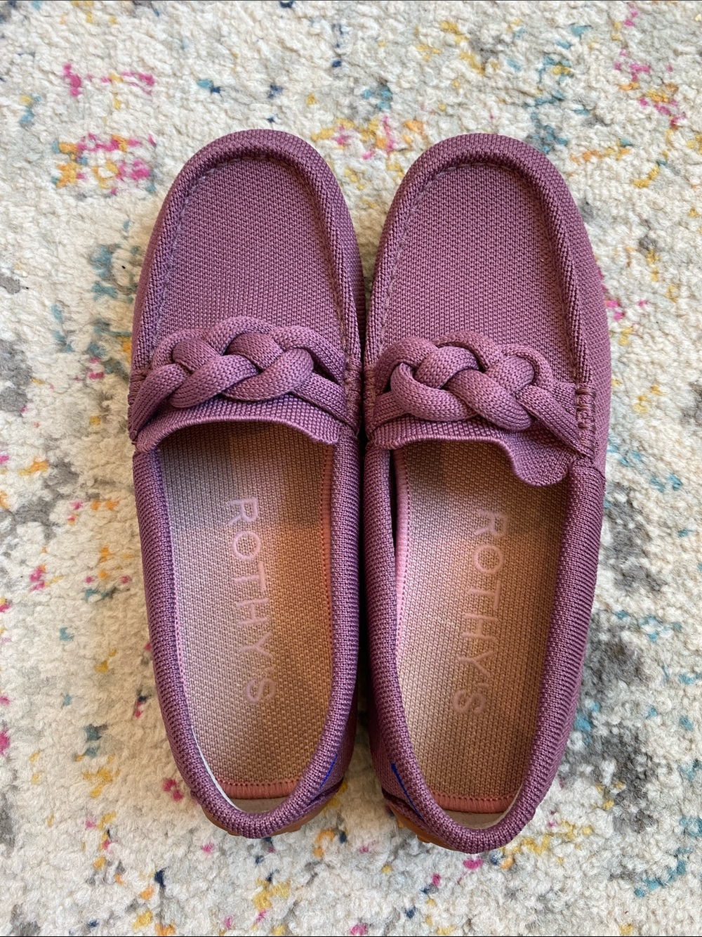 Rothy’s | The braid driver in mauve